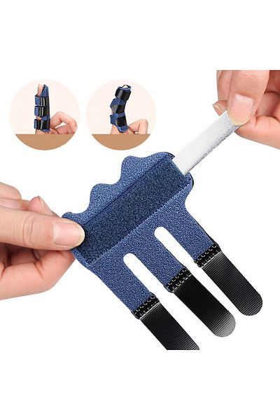 Choice Pain Relief Trigger Finger Fixing Splint Straighten Brace Adjustable Sprain Dislocation Fracture ...