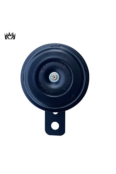 Choice طقم بوق كهربائي للدراجات النارية أسود 12 فولت 1.5 أمبير 105 ديسيبل، مك...