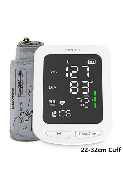 Choice 08E Adult Cuff 22-32 CONTEC Portable Automatic Digital Blood Pressure Monitor BP Monitor Monitoring