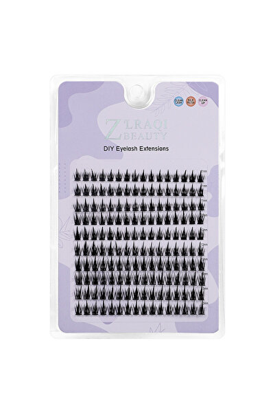 Choice1 رموش MIX أرجوانية من MJ، 160 صفًا من الرموش المتجمعة، مصنوعة من فرو ا...