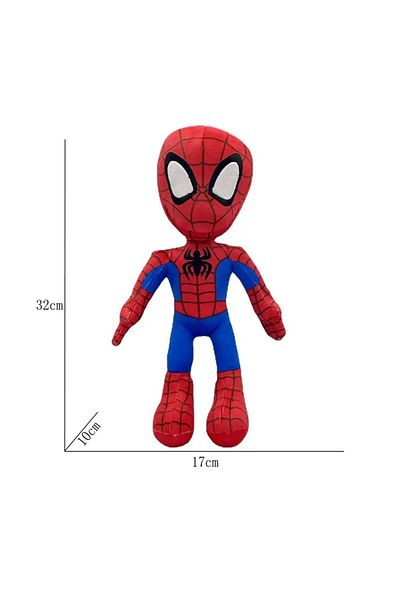 Choice Red Spiderman 32CM Anime Avengers Spiderman Plush Toys Into the Spider-Verse Gwen Peter Parker Noir