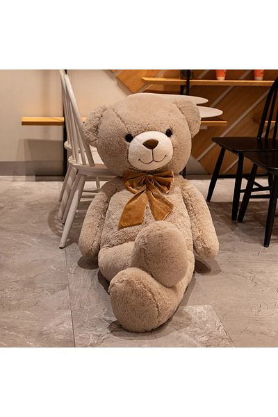 Choice 90cm Khaki 1pc High Quality Giant American Bear Plush Doll Soft Stuffed Animal Bear Plush Toys Girls