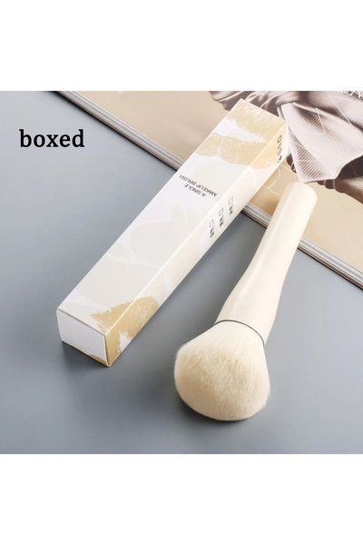 Choice5 فرشاة بودرة كبيرة واحدة في صندوق أبيض، فرشاة مكياج عالية الجودة، أدوا...