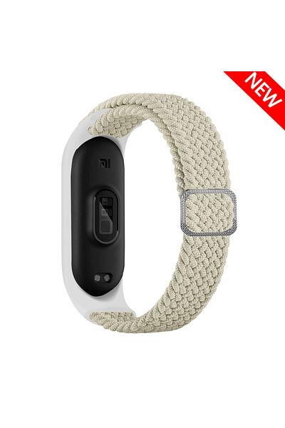 Choice Miband 8 9 starlight Strap for Xiaomi Mi Band 9 8 7 Elastic Nylon Braided Solo Loop Adjustable Buckl
