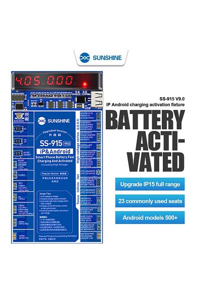 Choice Sunshine Ss-915 V9.0 Ip Android Battery Activation Charging Board For 6g-15promax Hw Activated Fa...