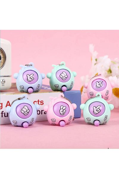 Choice 12PCS 12/24 Pcs Fun Guessing Egg Game with Key Chain Kids Birthday Party Favors Christmas Wedding Gi