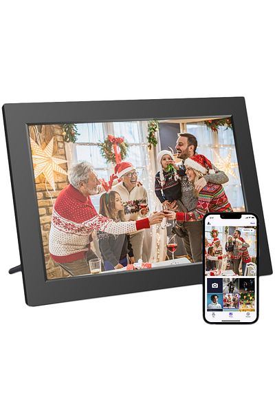 Choice Eu Plug Digital Frame Wifi Digital Photo Frame 10.1 Inch 32gb Smart Digital Picture Frame With 1280x