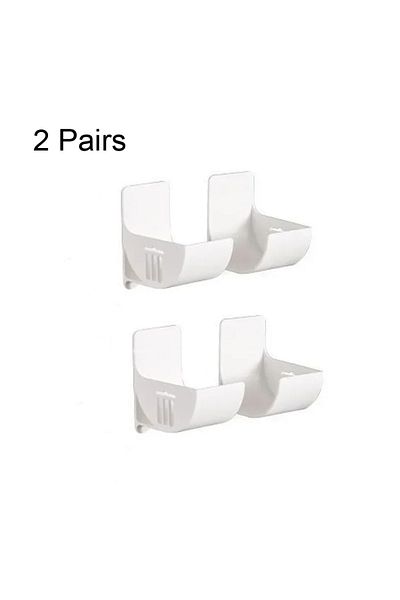 Choice 2 pairs 2pcs Wall Mounted Trash Bags Holder Garbage Bag Storage Box Organizer Plastic Bag Film Cont