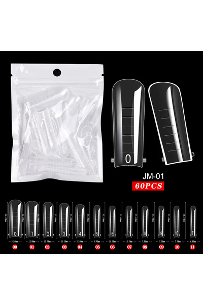 Choice JMM-1 أطراف أظافر صناعية مع جل الأشعة فوق البنفسجية لبناء الأظافر، أدا...