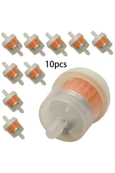 Choice Universal 10Pcs/set 6mm Hose Motorcycle Petrol Gas Fuel Gasoline Oil Filter for Scooter Motorcycl...