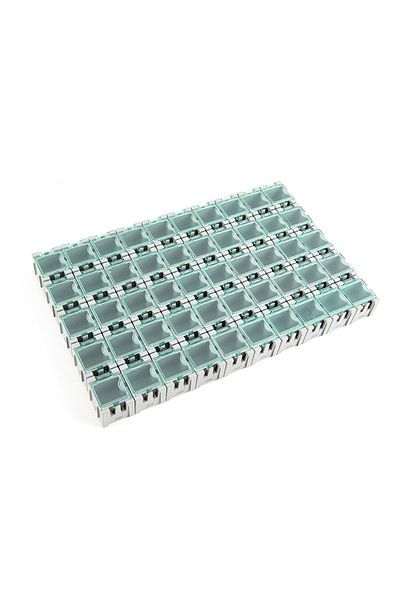 Choice -GY 50Pcs/Set SMD SMT Electronic Component Container Mini Storage Boxes kit