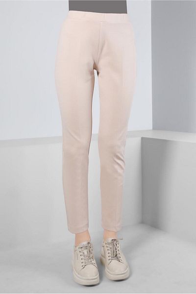 Alvina Elastic Waist Skinny Leg Trousers 70469
