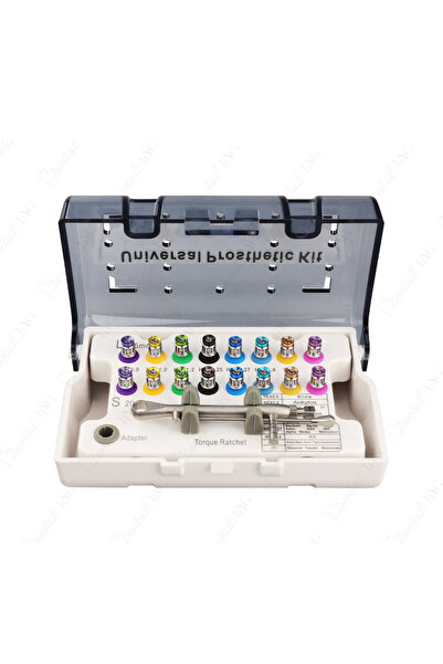 Choice مجموعة كاملة من أدوات مفك براغي عالية الجودة لزراعة الأسنان، مفتاح عزم الدوران، سقاطة 10-70NCM مع مفكات