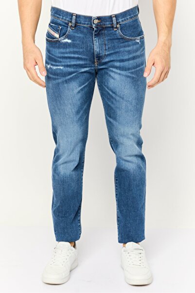 Diesel بنطلون جينز رجالي D-STRUKT Slim Fit Rib Stretchable من موديلات 2019 با...