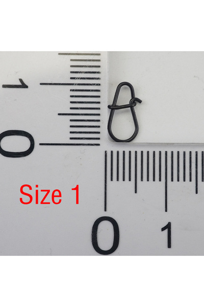 Choice مشبك صيد عالي القوة بقفل مزدوج مقاس 1، مشبك صيد سريع التغيير من الفولا...