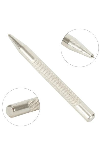 Choice Knurled Centre Punch Metal Hardened Carbon Steel Spot Dot Center For Waterproof Hole For Bit Dril...