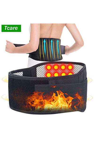 Choice XXL-الخصر 105-118 سم Tcare M - 4XL دعامة ظهر وخصر مغناطيسية ذاتية التس...