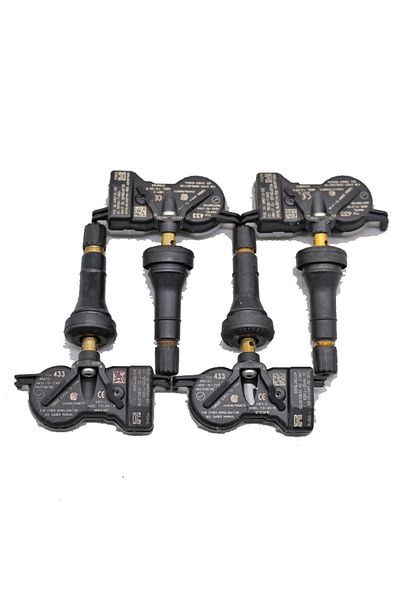 Choice 4 Pieces 4PCS FOR 2018-2024 JEEP COMPASS TPMS 433MHz TIRE PRESSURE SENSOR TPMS JEEP TIRE AIR PRESSUR