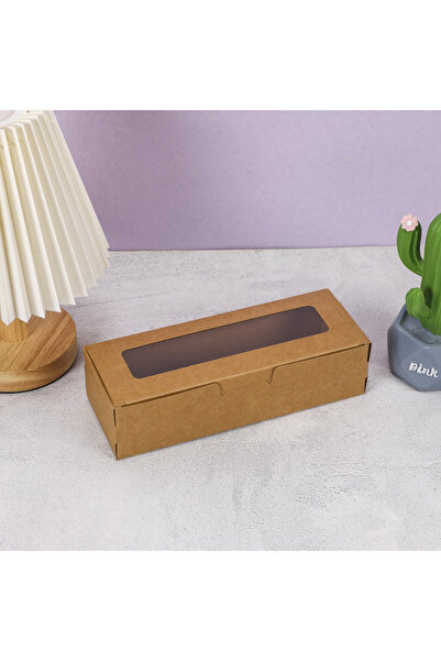 choice2 30 قطعة 20.5 × 7.5 × 5 سم كاكي 10/30/50 قطعة صناديق تغليف ورق كرافت ن...