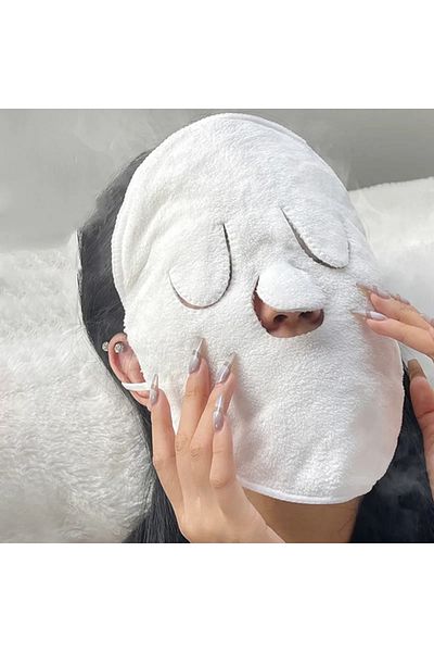 Choice C560-3 holes Warm compress towel Cold compress face compress face towel Double thickness beauty salo