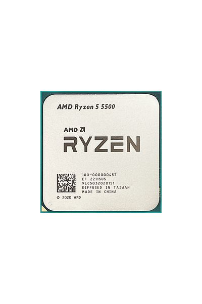 Choice AMD Ryzen 5 5500 R5 5500 3.6GHz 6 Core 12 Thread CPU Processor 7NM L3=16M AMD AM4 Gaming processa...