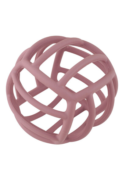 Choice 001-powder rose New Arrival Soft Silicone Hand Catching Ball BPA Free Teething Infant Chewing Toy Or