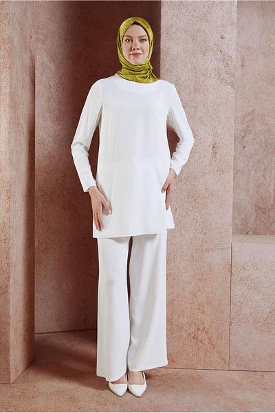 Alvina Cycling Collar Flat Tunic 40854