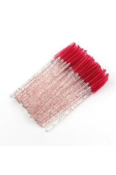 Choice4 Red Wholesale 50pcs Disposable EyelashBrushes ExtensionCrystal Eyebro...