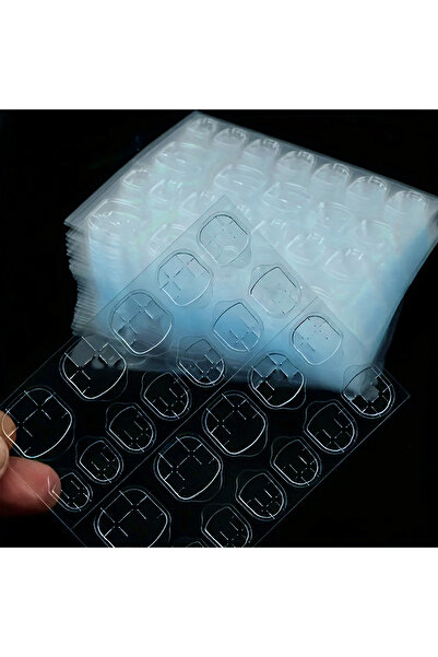 Choice أزرق - ١٠ أوراق، من ١٠ إلى ٢٠٠ ورقة من لاصقات الأظافر، غراء أظافر مزدو...