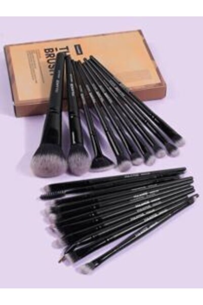 Choice1 مجموعة فرش مكياج، صندوق هدايا، 20 قطعة، أداة تجميل، مكياج احترافي، كريم أساس، ظلال عيون، بودرة