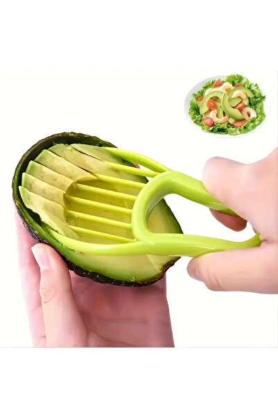 Choice قطاعة أفوكادو متعددة الوظائف 3 في 1، أدوات مطبخ منزلية خارجية للتخييم