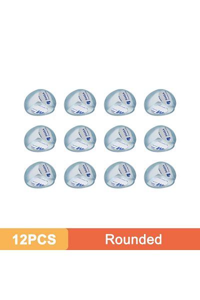 Choice Rounded-12pcs 4/12PCS Transparent Anti Collision Angle PVC Pad Child Safety Corner Guard Baby Collis