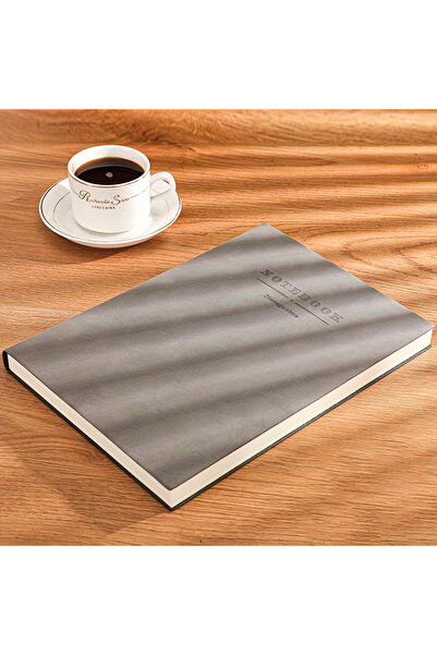 Choice دفتر ملاحظات A4 رمادي فائق السُمك، عالمي، A5/A4، لتخطيط محاضر اجتماعات...