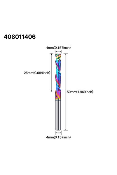 Choice3 408011406 بتات توجيه ضغط من HUHAO 5A مقاس 3.175/4/5/6 مم، ساق مقطوعة ...