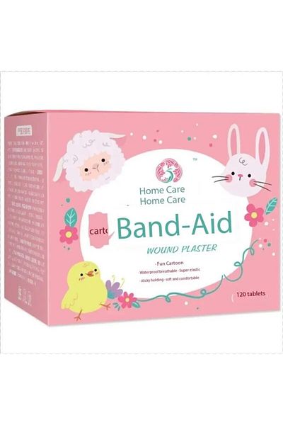 Choice Pink 120 PCS Band-Aid Cute Mini Children Breathable Waterproof Band-Aid Medical OK Bandage Hemostati