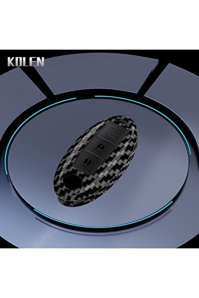 Choice7 غطاء مفتاح سيارة من ألياف الكربون ABS لسيارة نيسان قاشقاي إكس تريل T3...