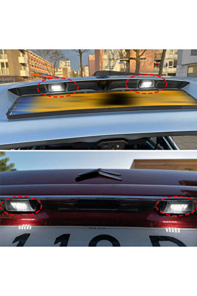 Choice 2PCS 1/2Pcs Car LED License Number Plate Light Citroen C3 C4 C5 Berlingo Saxo Xsara Picasso For Peug