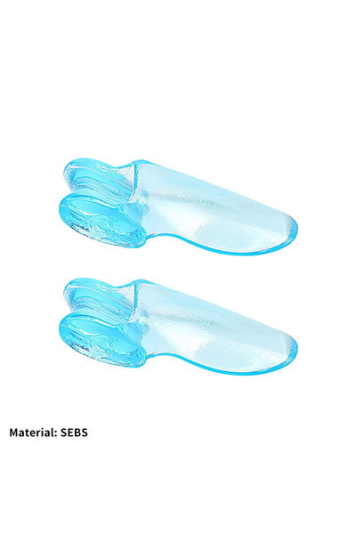 Choice1 احصلي على راحة من آلام إصبع القدم الكبير مع قطعتين من مصحح إصبع القدم...