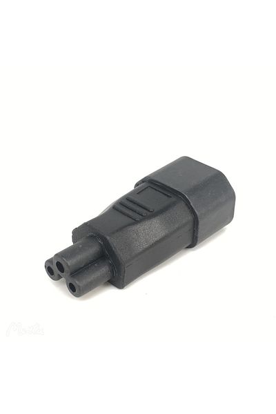 Bolantedz موصل تحويل C14 إلى C5 عالمي IEC320 C13 C14 إلى C5 C6 C7 C8 C19 C20 C21 موصل تحويل UPS PDU ذكر إلى Fema