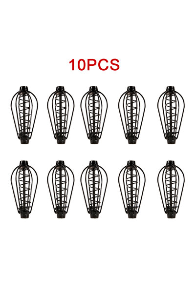 Choice 30g 10PCS 15-30g Fishing Tackle Feeder Cage Round Lures Refill Rig Hoo...