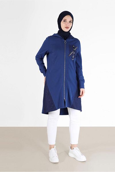 Alvina Embroidery Tunic with Eye Detail 42440
