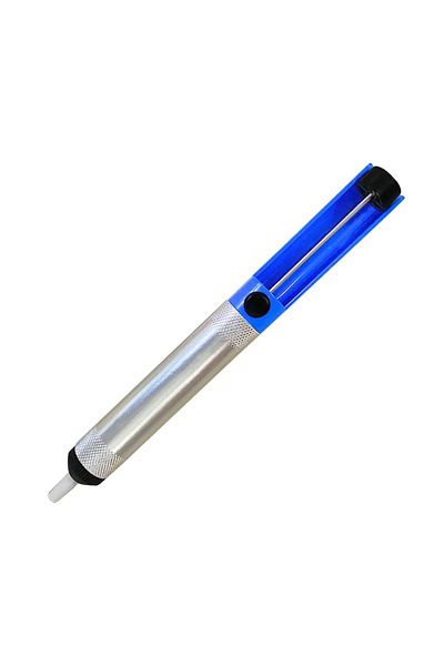 Choice Blue Aluminum Desoldering Pump, Solder Sucker Tool, Vacuum Tin Removal Pen for Soldering Iron, Blue