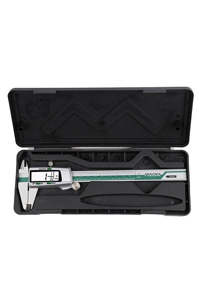 TOOLTOP ET50 ET50 Digital Caliper Stainless Steel 150mm Fraction / MM / Inch 0.01mm High Precision Vernier C