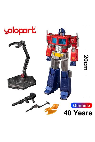 Choice 20cm YOLOPARK Optimus Prime Figure Transformers Toy Generation One AMK PRO 40th Series 20cm Megatron