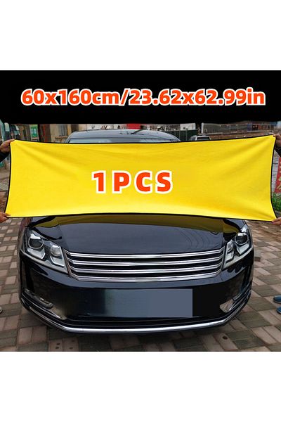 Choice 60x160cm-1PCS 1PC 60*160CM Car Wash Microfiber Towel Car Cleaning Drying Cloth Drying Towel Car Care