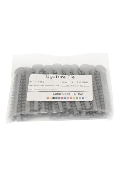 Choice Gary 1040pcs 40Ties/set Dental Orthodontic Elastic Ligature Ties Bands...