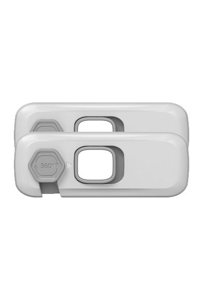 Choice 2PCS Gray 3Pcs Home Refrigerator Lock Fridge Freezer Door Catch Lock Toddler Kids Child Cabinet Safe