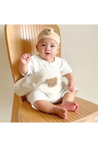 Choice Style 2 Beige Baby Seat Strap High Chair Baby Seats Belt Protector Band For Home Chair Outdoor Strol