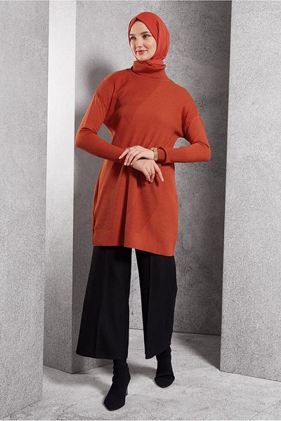 Alvina 44927 Model Knitwear Tunic