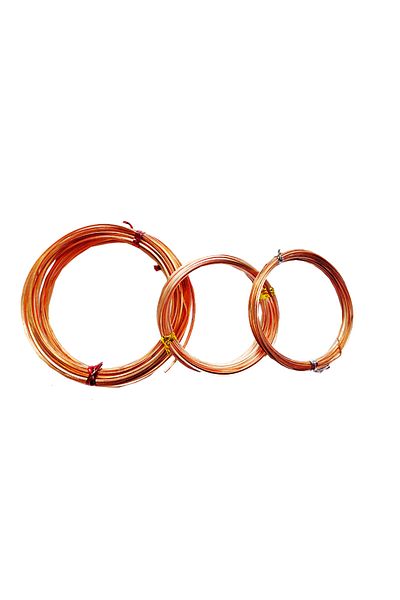 Choice 0.6mm X 6m Diameter0.6-1mm Square Copperen Wire Soft Wire Anti-rust Craft Jewelry Wire For Jewelry